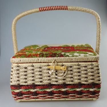 ビンテージ・昭和レトロ】裁縫箱│Porch Drop vintage shop