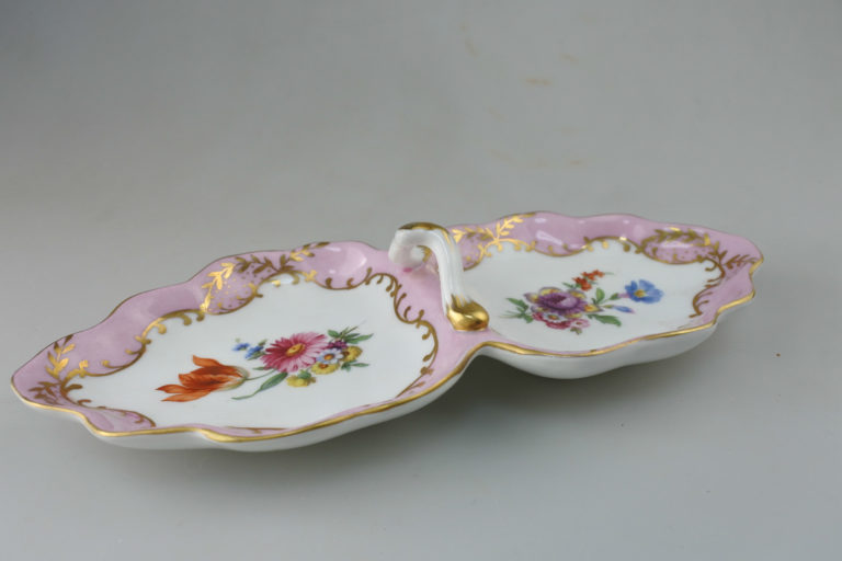 ビンテージ】Paris Royal（パリスロイヤル）持ち手付きミニトレイ  