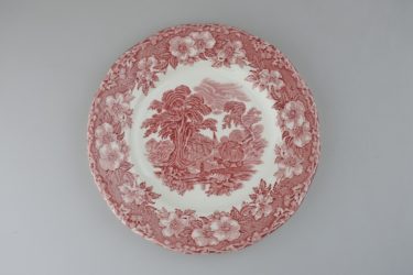 【ビンテージ】イギリス製 ENOCH WEDGWOOD(エノク・ウェッジウッド) ／17cmケーキ皿