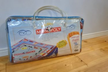 【ビンテージ】2001’s アメリカ仕入れ インフレータブル式Monoply（モノポリー）セット／ボードゲーム／インテリア