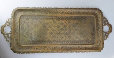 【ビンテージ】アメリカ仕入れ 真鍮のトレイ