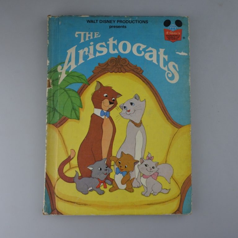 ディズニー名作絵話 おしゃれキャット【1950年代物】【稀少品