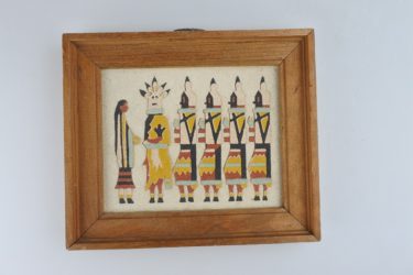 ナホバ族サンドアート／YEI BICHAI DANCE／ネイティブアメリカン