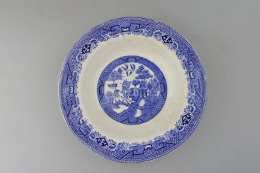 【ビンテージ】1950～1970年頃 イギリス製Barratts（バラッツ）Blue Willow（ブルーウィロー）シリーズサラダボウル