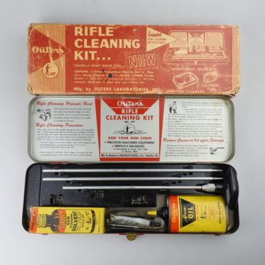 【ビンテージ】1950～1970年頃 アメリカ Outers Rifle cleaning kit ライフルクリーニングキット