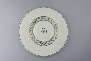 【ビンテージ】1940年頃 イギリス製 WEDGWOOD(ウェッジウッド) Patrician（パトリシアン）シリーズディナープレート皿