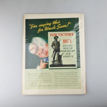 【ビンテージ】1943’s アメリカ コカコーラ雑誌切り抜き広告 オリジナル_L