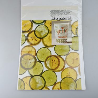 【ビンテージ】1970’s アメリカ Sprite 雑誌切り抜き広告 オリジナル