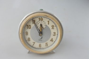 【ビンテージ・ジャンク】1940年以降フランスJAZ社目覚まし時計